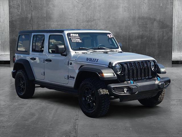 used 2023 Jeep Wrangler 4xe car, priced at $28,983