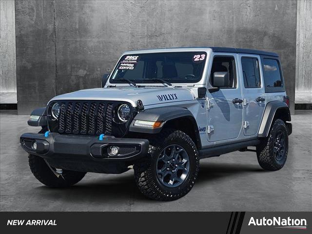 used 2023 Jeep Wrangler 4xe car, priced at $28,983
