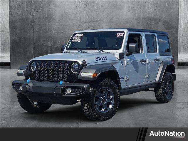 used 2023 Jeep Wrangler 4xe car, priced at $28,483