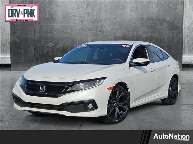 used 2019 Honda Civic car, priced at $19,688