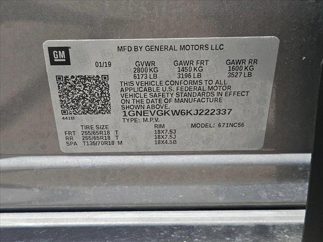 used 2019 Chevrolet Traverse car, priced at $18,949