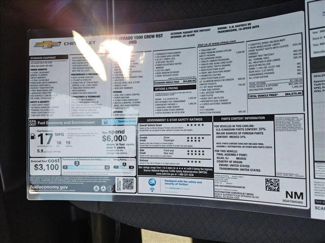 new 2025 Chevrolet Silverado 1500 car, priced at $52,325