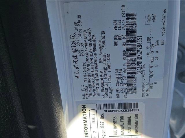 used 2019 Ford Fusion car, priced at $11,495