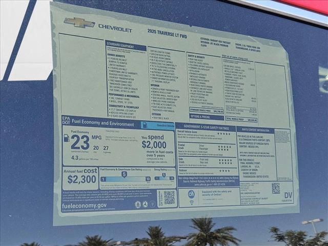 new 2025 Chevrolet Traverse car, priced at $43,731