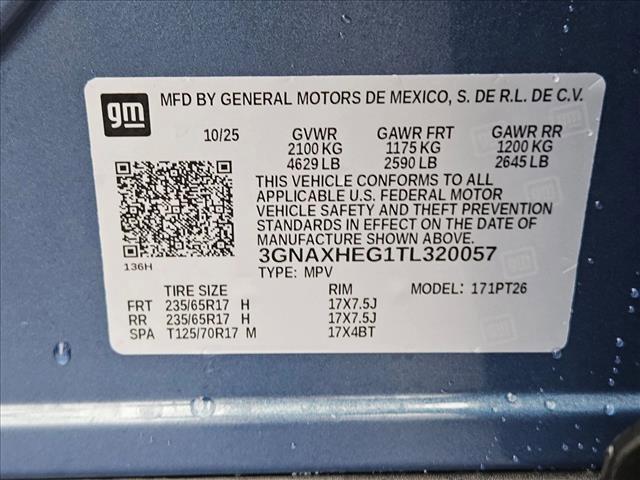 new 2026 Chevrolet Equinox car, priced at $27,910