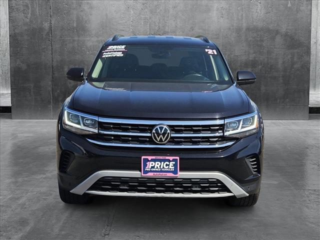used 2021 Volkswagen Atlas car, priced at $23,405