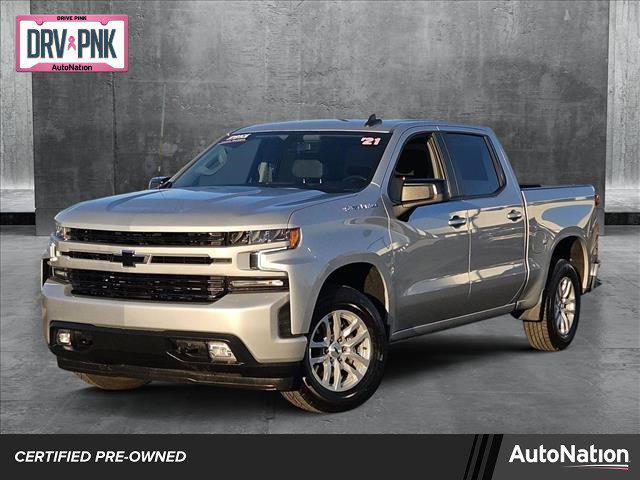 used 2021 Chevrolet Silverado 1500 car, priced at $32,218