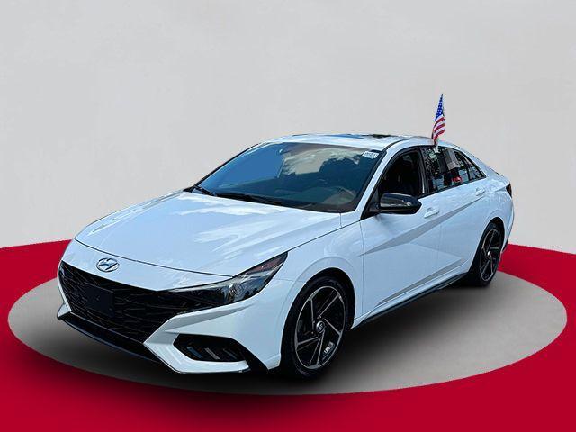 used 2023 Hyundai Elantra car, priced at $19,788
