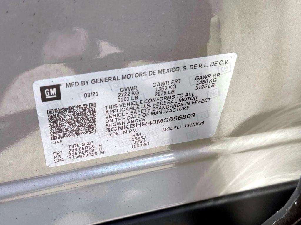 used 2021 Chevrolet Blazer car, priced at $22,588