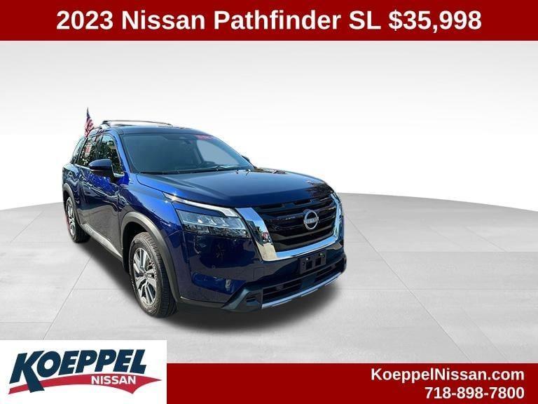 used 2023 Nissan Pathfinder car, priced at $35,998