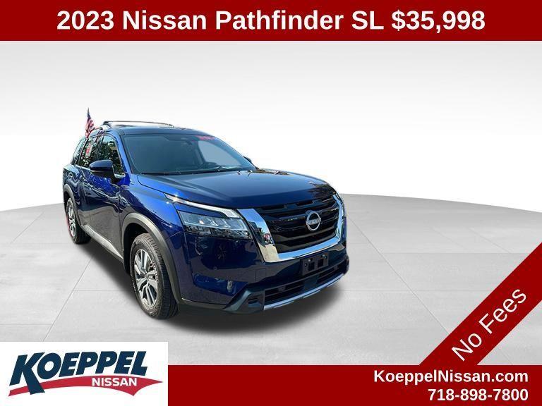 used 2023 Nissan Pathfinder car, priced at $35,998