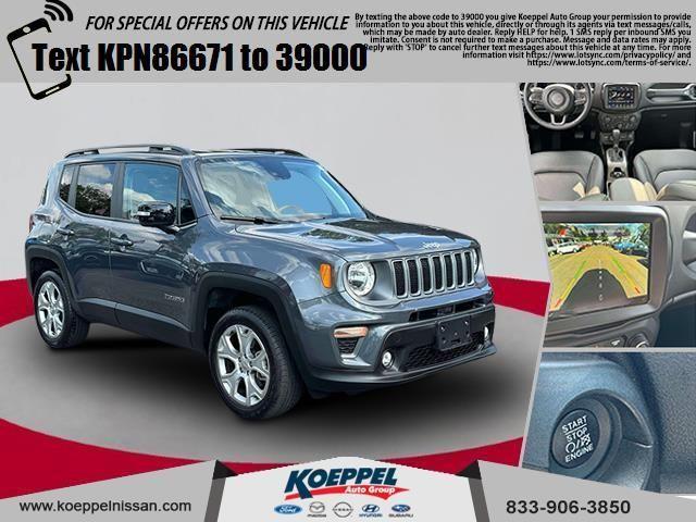 used 2022 Jeep Renegade car, priced at $24,388