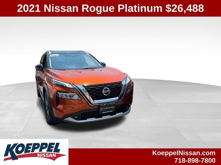 used 2021 Nissan Rogue car, priced at $26,488