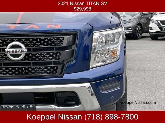 used 2021 Nissan Titan car, priced at $29,998