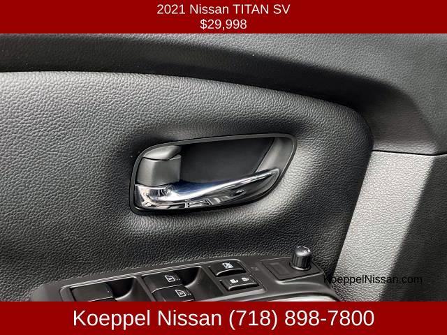 used 2021 Nissan Titan car, priced at $29,998