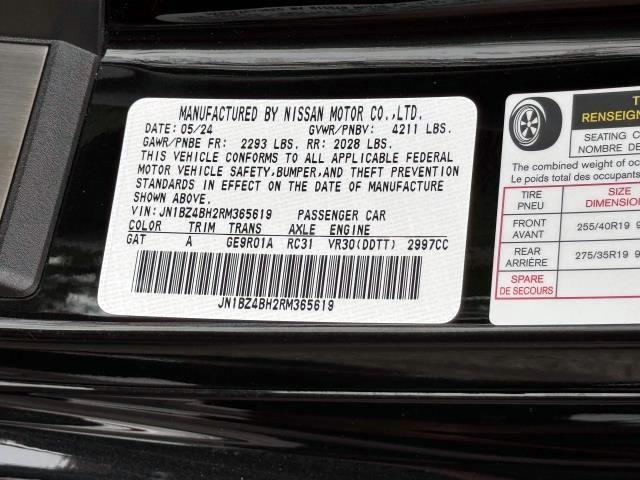 used 2024 Nissan Z car, priced at $41,998