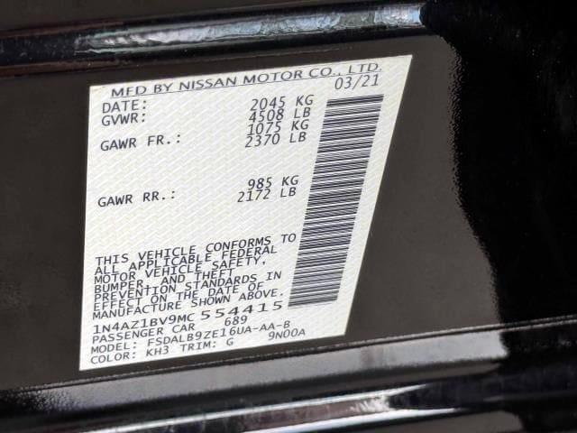 used 2021 Nissan Leaf car, priced at $14,588