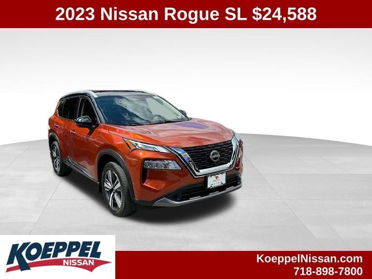 used 2023 Nissan Rogue car, priced at $24,588