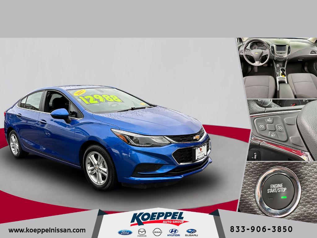 used 2017 Chevrolet Cruze car, priced at $12,998