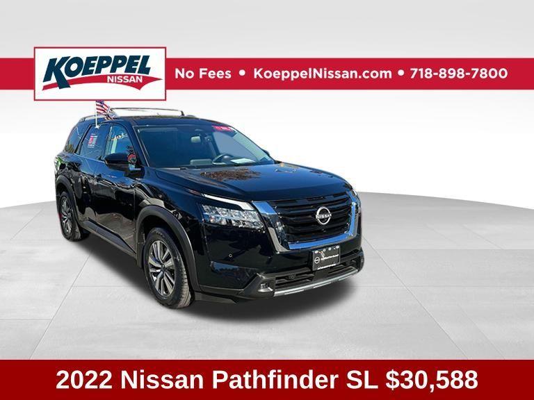 used 2022 Nissan Pathfinder car, priced at $30,588