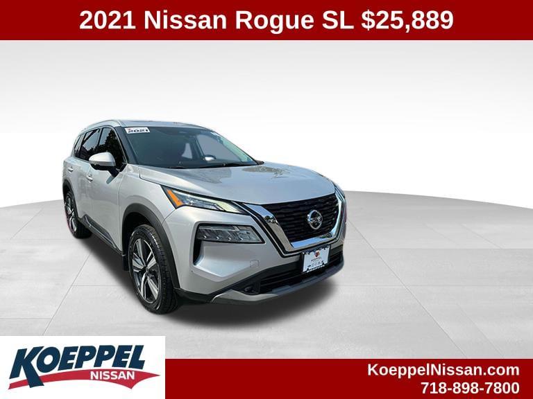 used 2021 Nissan Rogue car, priced at $25,889