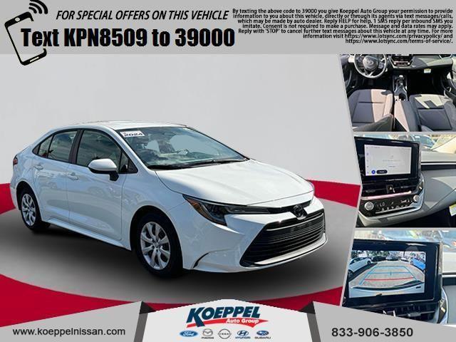 used 2024 Toyota Corolla car, priced at $22,588