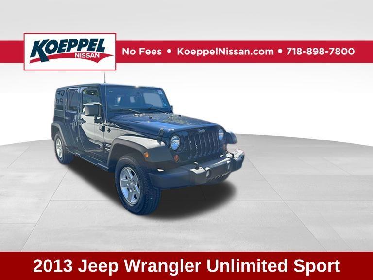 used 2013 Jeep Wrangler Unlimited car, priced at $15,889