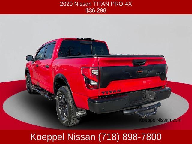 used 2020 Nissan Titan car, priced at $35,998