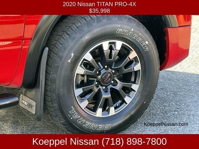 used 2020 Nissan Titan car, priced at $35,998