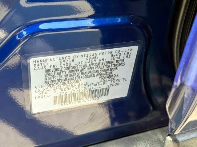 used 2018 Nissan Kicks car, priced at $16,998
