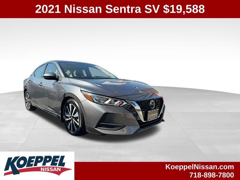 used 2021 Nissan Sentra car, priced at $19,588