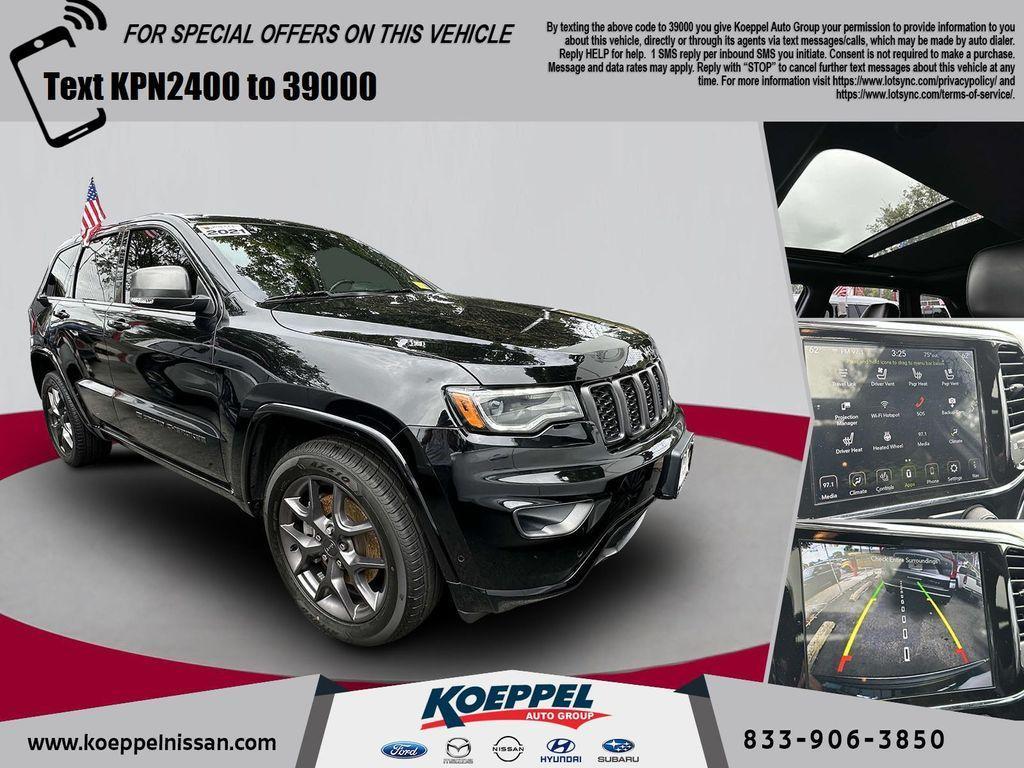 used 2021 Jeep Grand Cherokee car, priced at $28,998