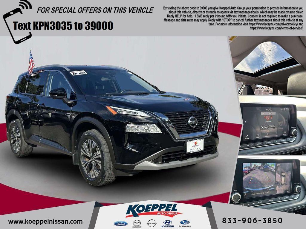 used 2021 Nissan Rogue car, priced at $21,488