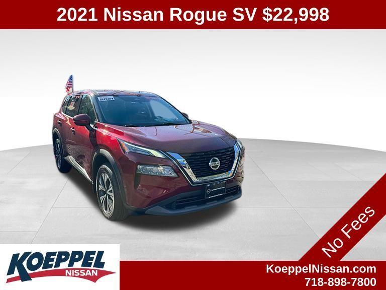 used 2021 Nissan Rogue car, priced at $22,000