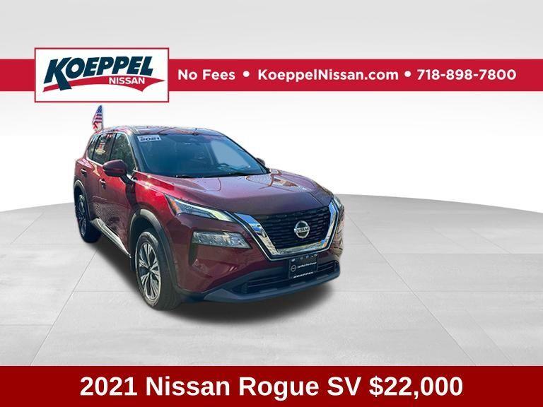 used 2021 Nissan Rogue car, priced at $22,000