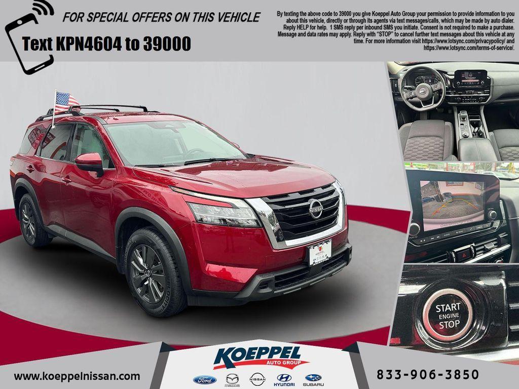used 2022 Nissan Pathfinder car, priced at $27,998