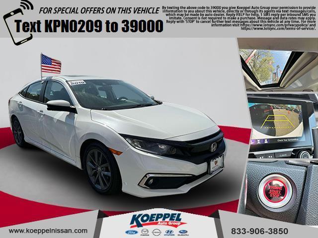 used 2019 Honda Civic car, priced at $19,998