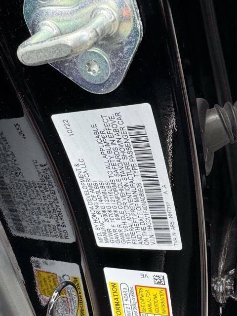 used 2022 Honda Accord car, priced at $24,998