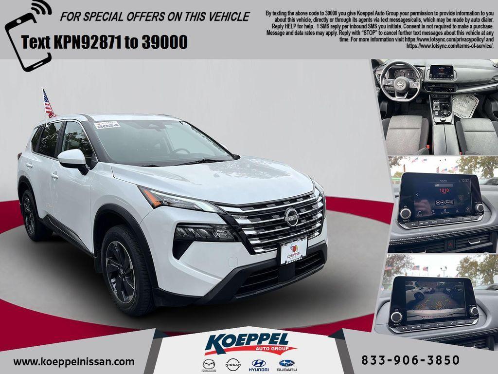 used 2024 Nissan Rogue car, priced at $24,998