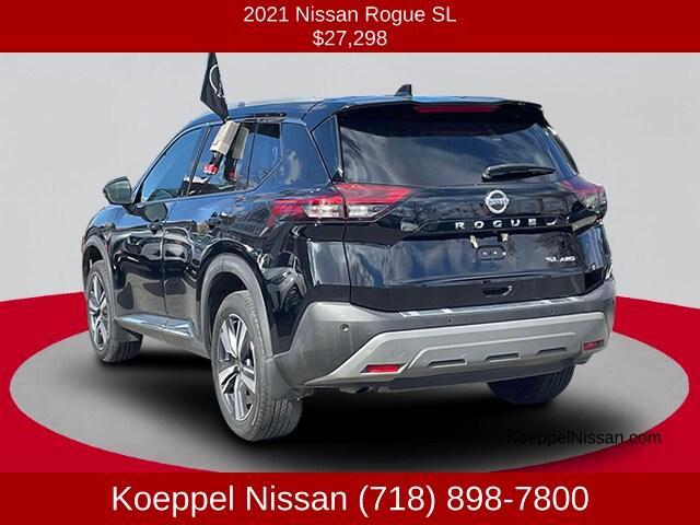 used 2021 Nissan Rogue car, priced at $27,298