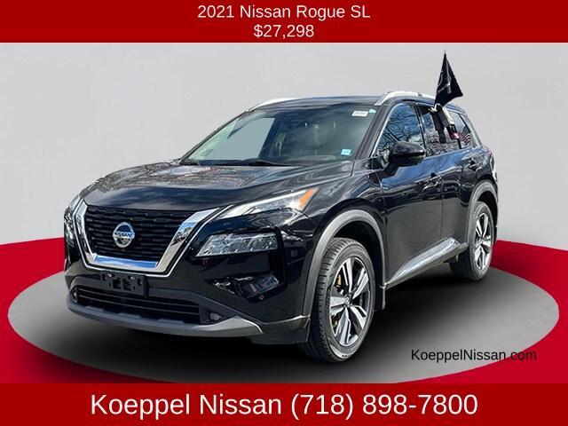 used 2021 Nissan Rogue car, priced at $27,298