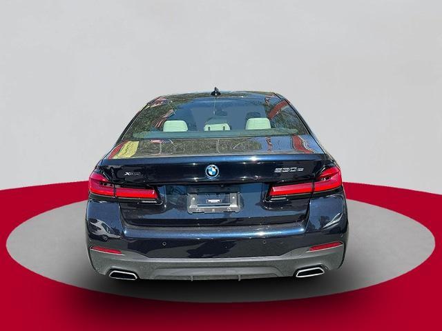 used 2022 BMW 530e car, priced at $34,588