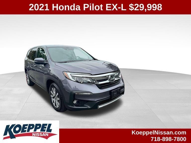 used 2021 Honda Pilot car, priced at $27,998