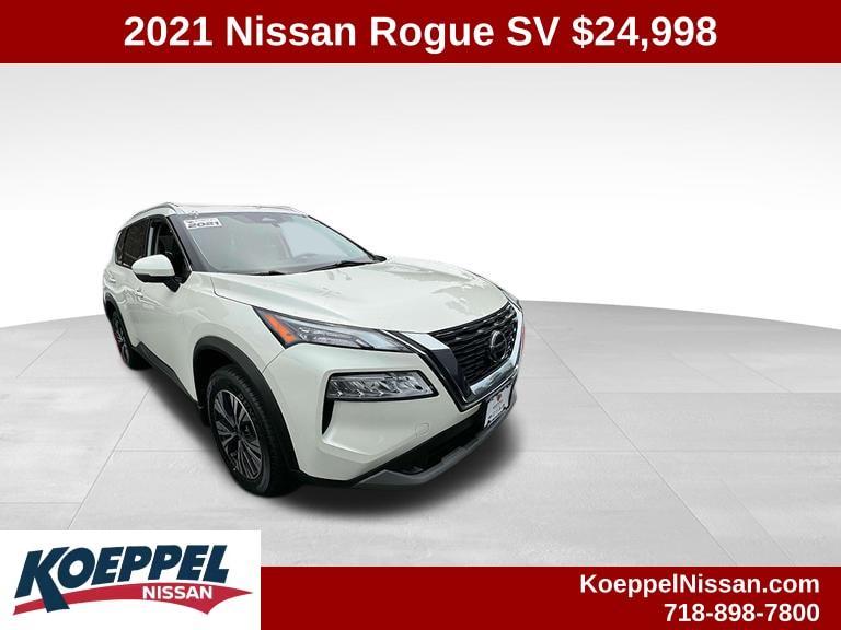 used 2021 Nissan Rogue car, priced at $24,998