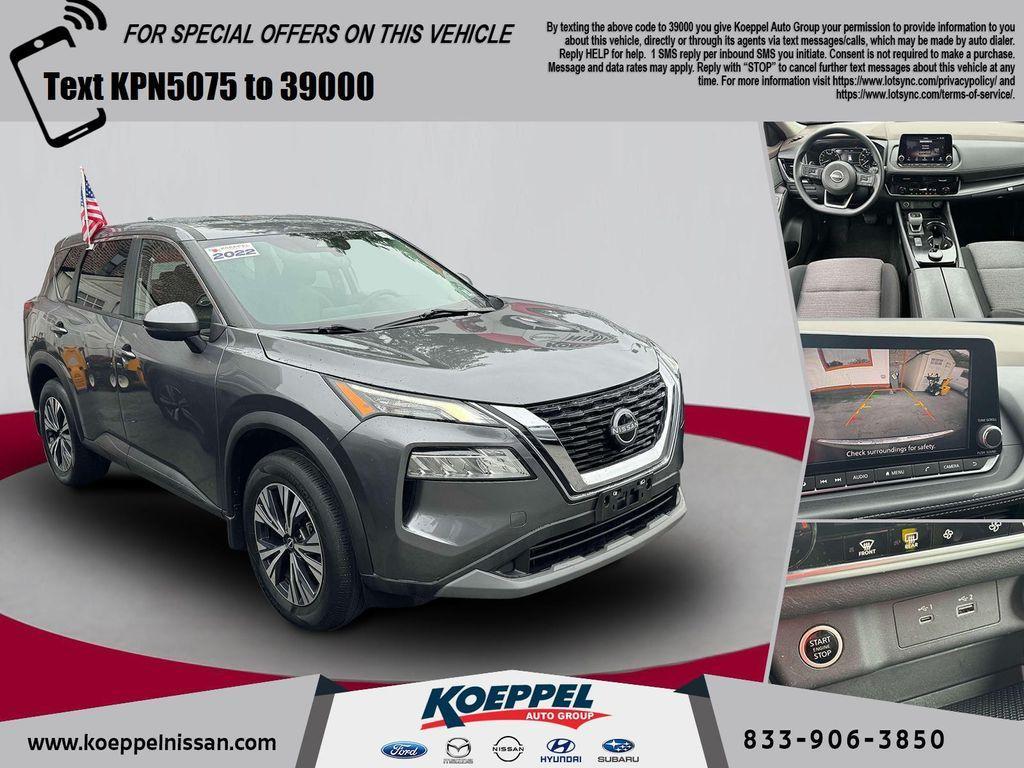 used 2022 Nissan Rogue car, priced at $23,488