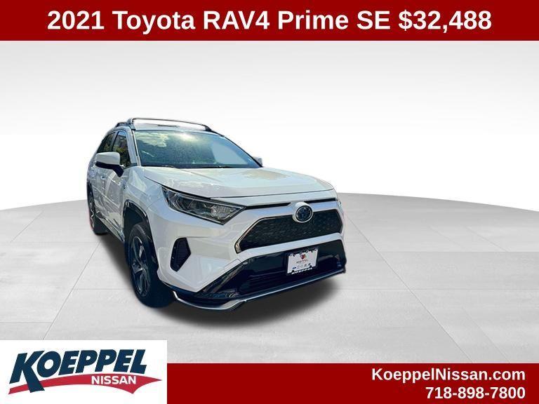 used 2021 Toyota RAV4 Prime car, priced at $32,488