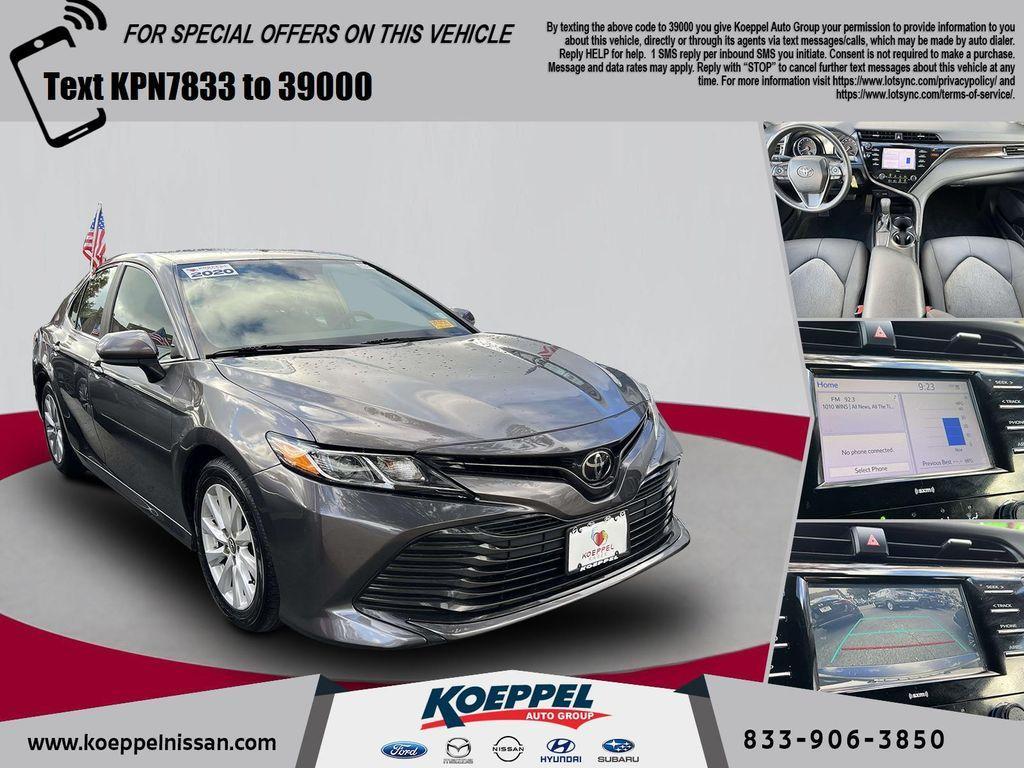 used 2020 Toyota Camry car, priced at $18,588