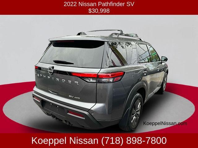 used 2022 Nissan Pathfinder car, priced at $30,998