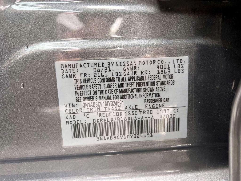 used 2021 Nissan Sentra car, priced at $16,998