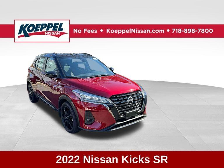 used 2022 Nissan Kicks car, priced at $20,588